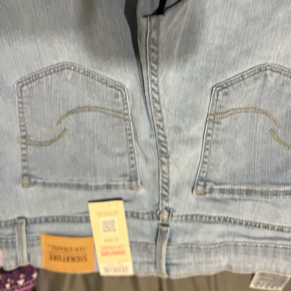 Levi Strauss Womens Blue Jean Shorts